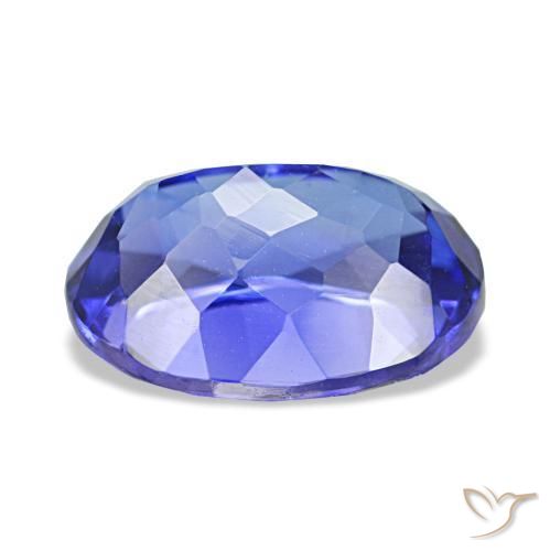 2,21 ctw natürlicher blauer Tansanit, Oval Schliff, VVS-VS