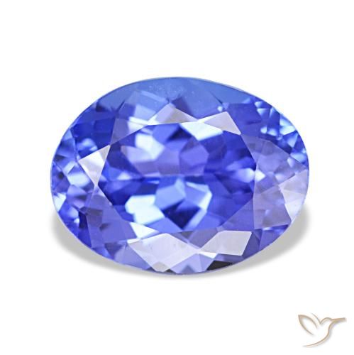 1.88ct Blauer Tansanit, Oval, VVS