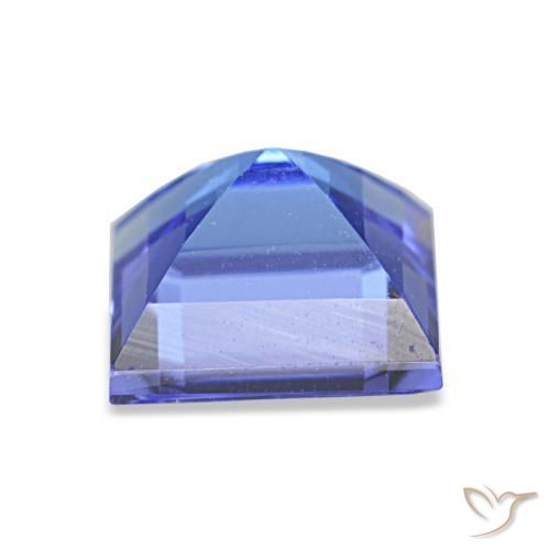 1,63 ctw natürlicher blauer Tansanit, Quadrat, VVS
