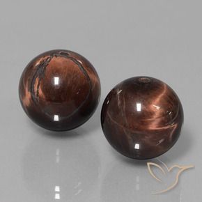 40.23 ct natürliche Mehrfarbig Tigerauge-Matrix-Edelsteine, Kugel / Ball, Lichtundurchlässig