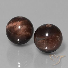 39.56 ct natürliche Mehrfarbig Tigerauge Matrix-Edelsteine, Kugel / Ball, Lichtundurchlässig