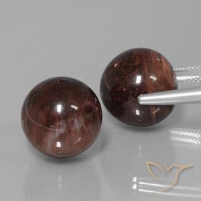 41.41 ct natürliche Mehrfarbig Tigerauge-Matrix-Edelsteine, Kugel / Ball, Lichtundurchlässig