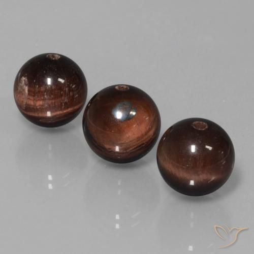 25.94 ct natürliche Mehrfarbig Tigerauge Matrix-Edelsteine, Kugel / Ball, Lichtundurchlässig