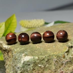 39.55 ct natürliche Mehrfarbig Tigerauge-Matrix-Edelsteine, Kugel / Ball, Lichtundurchlässig