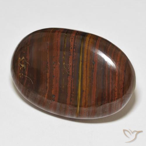 9,17 ctw natürlicher Mehrfarbig Tigerauge Matrix, Oval, Lichtundurchlässig