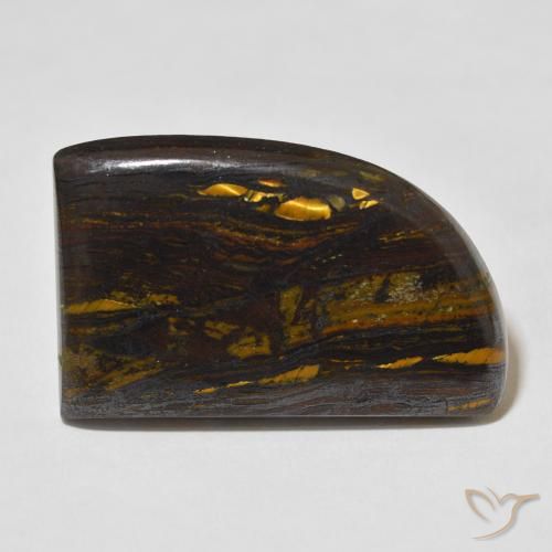 51.12ct Natürlicher Mehrfarbig Tigerauge Matrix, Fantasie, Lichtundurchlässig
