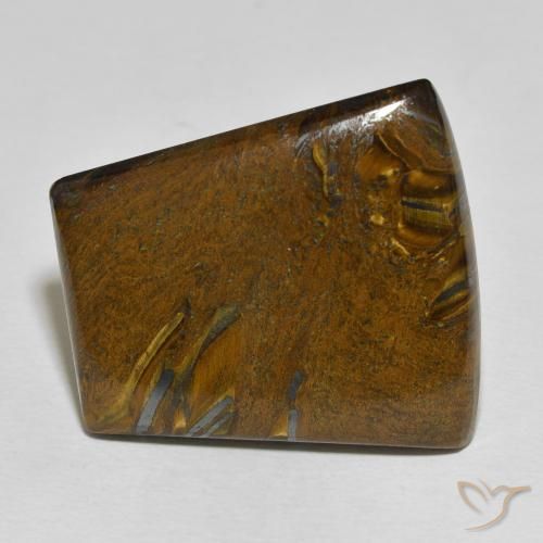 45.29ct Natürlicher Mehrfarbig Tigerauge-Matrix, Baguette, Lichtundurchlässig