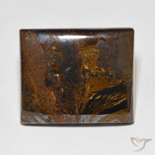 58.40ct Natürlicher Warmes Braun Tigerauge Matrix, Baguette, Lichtundurchlässig