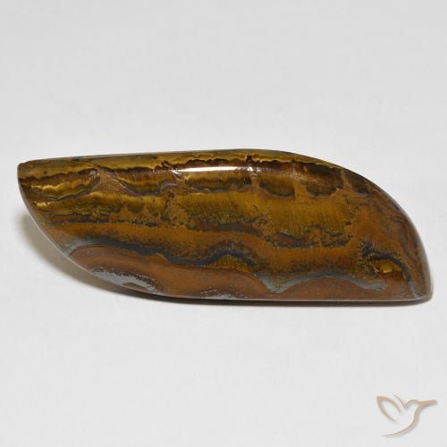 68.44ct Natürlicher gelblich-braun Tigerauge Matrix, Fantasie, Lichtundurchlässig