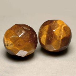  ct natürliche brauner Tiger's Eye-Edelsteine, Sphäre / Kugel, Lichtundurchlässig