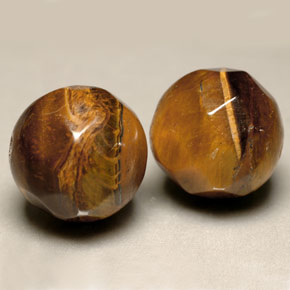  ct natürliche brauner Tiger's Eye-Edelsteine, Sphäre / Kugel, Lichtundurchlässig
