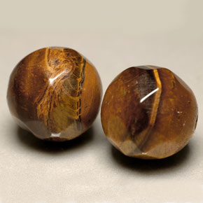  ct natürliche brauner Tiger's Eye-Edelsteine, Sphäre / Kugel, Lichtundurchlässig