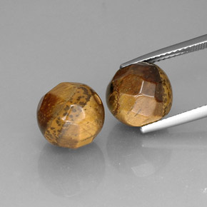  ct natürliche brauner Tiger's Eye-Edelsteine, Sphäre / Kugel, Lichtundurchlässig