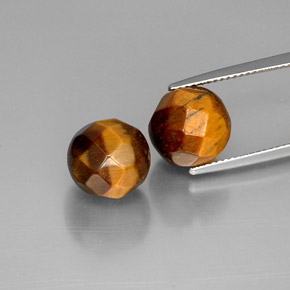  ct natürliche brauner Tiger's Eye-Edelsteine, Sphäre / Kugel, Lichtundurchlässig