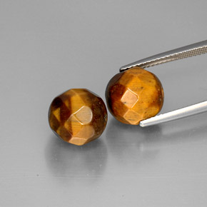  ct natürliche brauner Tiger's Eye-Edelsteine, Sphäre / Kugel, Lichtundurchlässig