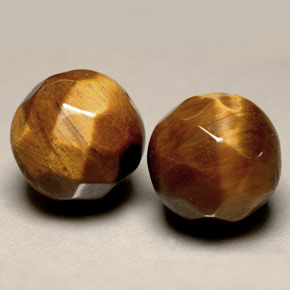  ct natürliche brauner Tiger's Eye-Edelsteine, Sphäre / Kugel, Lichtundurchlässig