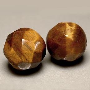  ct natürliche brauner Tiger's Eye-Edelsteine, Sphäre / Kugel, Lichtundurchlässig