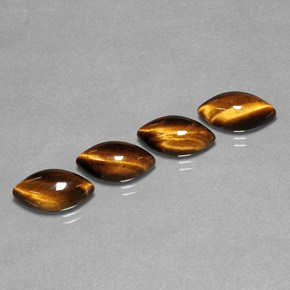  ct natürliche brauner Tiger's Eye-Edelsteine, Marquise, Lichtundurchlässig