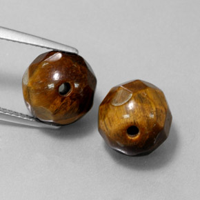  ct natürliche brauner Tiger's Eye-Edelsteine, Sphäre / Kugel, Lichtundurchlässig