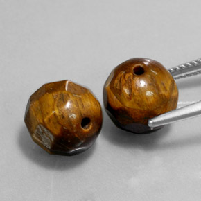  ct natürliche brauner Tiger's Eye-Edelsteine, Sphäre / Kugel, Lichtundurchlässig