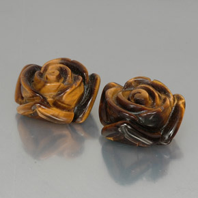  ct natürliche brauner Tiger's Eye-Edelsteine, Fantasieschliff, Lichtundurchlässig