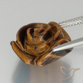 9,17 ctw natürlicher gold-braun Tigerauge, Fantasie, Lichtundurchlässig