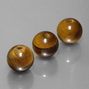  ct natürliche brauner Tiger's Eye-Edelsteine, Sphäre / Kugel, Lichtundurchlässig