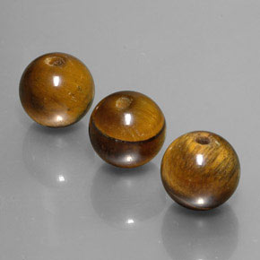  ct natürliche brauner Tiger's Eye-Edelsteine, Sphäre / Kugel, Lichtundurchlässig