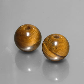  ct natürliche brauner Tiger's Eye-Edelsteine, Sphäre / Kugel, Lichtundurchlässig