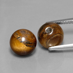  ct natürliche brauner Tiger's Eye-Edelsteine, Sphäre / Kugel, Lichtundurchlässig