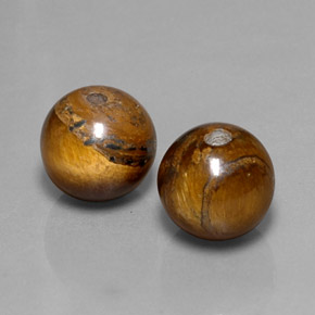  ct natürliche brauner Tiger's Eye-Edelsteine, Sphäre / Kugel, Lichtundurchlässig