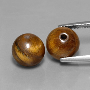  ct natürliche brauner Tiger's Eye-Edelsteine, Sphäre / Kugel, Lichtundurchlässig