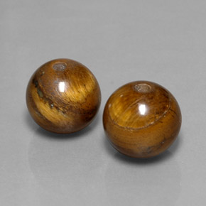  ct natürliche brauner Tiger's Eye-Edelsteine, Sphäre / Kugel, Lichtundurchlässig