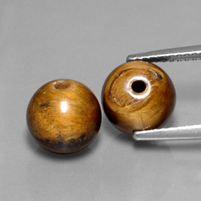  ct natürliche brauner Tiger's Eye-Edelsteine, Sphäre / Kugel, Lichtundurchlässig