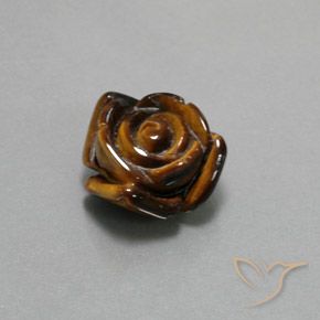 9,17 ctw natürlicher Warmes Braun Tigerauge, Fantasie, Lichtundurchlässig