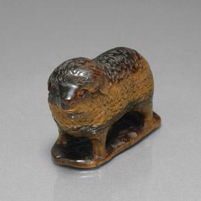 9,17 ctw natürlicher Mehrfarbig Tigerauge, Ausgefallene Form, Lichtundurchlässig