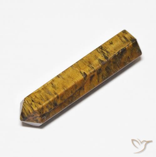 22.80ct Natürlicher Warmes Braun Tigerauge, Fantasie, Lichtundurchlässig