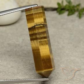 9,17 ctw natürlicher Warmes Braun Tigerauge, Fantasie, Lichtundurchlässig