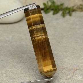 9,17 ctw natürlicher gold-braun Tigerauge, Fantasie, Lichtundurchlässig