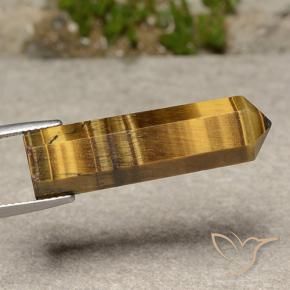 9,17 ctw natürlicher gold-braun Tigerauge, Fantasie, Lichtundurchlässig