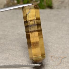 9,17 ctw natürlicher gold-braun Tigerauge, Fantasie, Lichtundurchlässig
