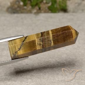 9,17 ctw natürlicher gold-braun Tigerauge, Fantasie, Lichtundurchlässig