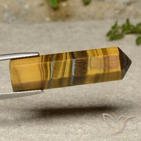 9,17 ctw natürlicher gold-braun Tigerauge, Fantasie, Lichtundurchlässig