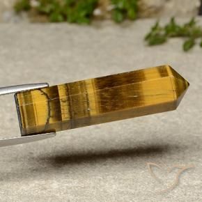 9,17 ctw natürlicher gold-braun Tigerauge, Fantasie, Lichtundurchlässig