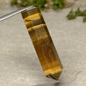 9,17 ctw natürlicher gold-braun Tigerauge, Fantasie, Lichtundurchlässig