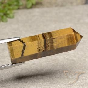 9,17 ctw natürlicher gold-braun Tigerauge, Fantasie, Lichtundurchlässig