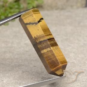 9,17 ctw natürlicher gold-braun Tigerauge, Fantasie, Lichtundurchlässig