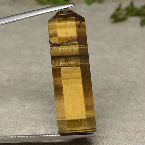 25.09ct Natürlicher hellbraun Tigerauge, Fantasie, Lichtundurchlässig