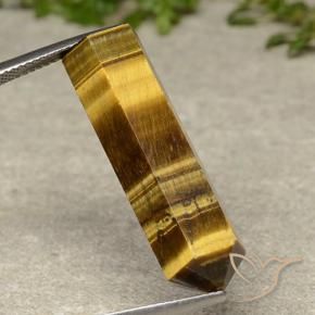 9,17 ctw natürlicher gold-braun Tigerauge, Fantasie, Lichtundurchlässig