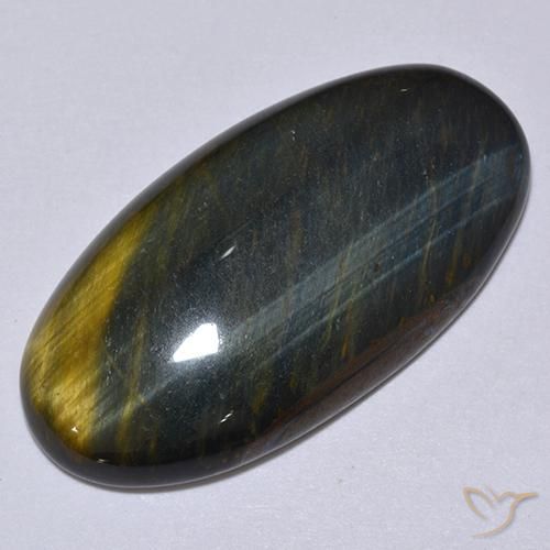 17.62ct Natürlicher gold-braun Tigerauge, Oval, Lichtundurchlässig
